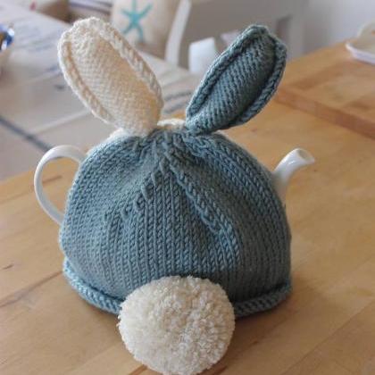 Bunny Rabbit Tea Cosy Knitting Pattern
