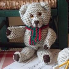 Teddy Bear Knitting Kit